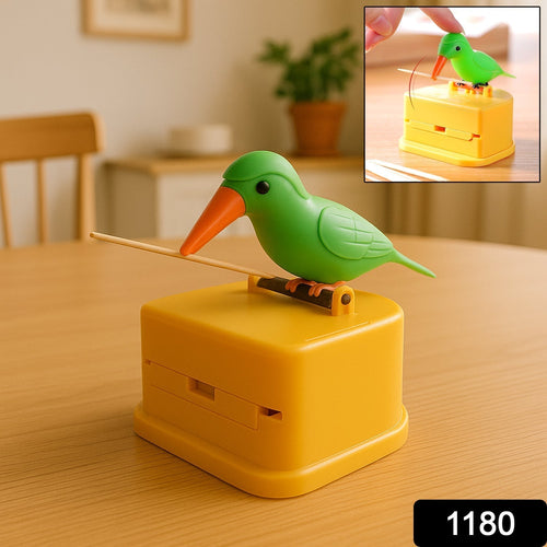 Bird Toothpick Dispenser – Portable Automatic Storage Box