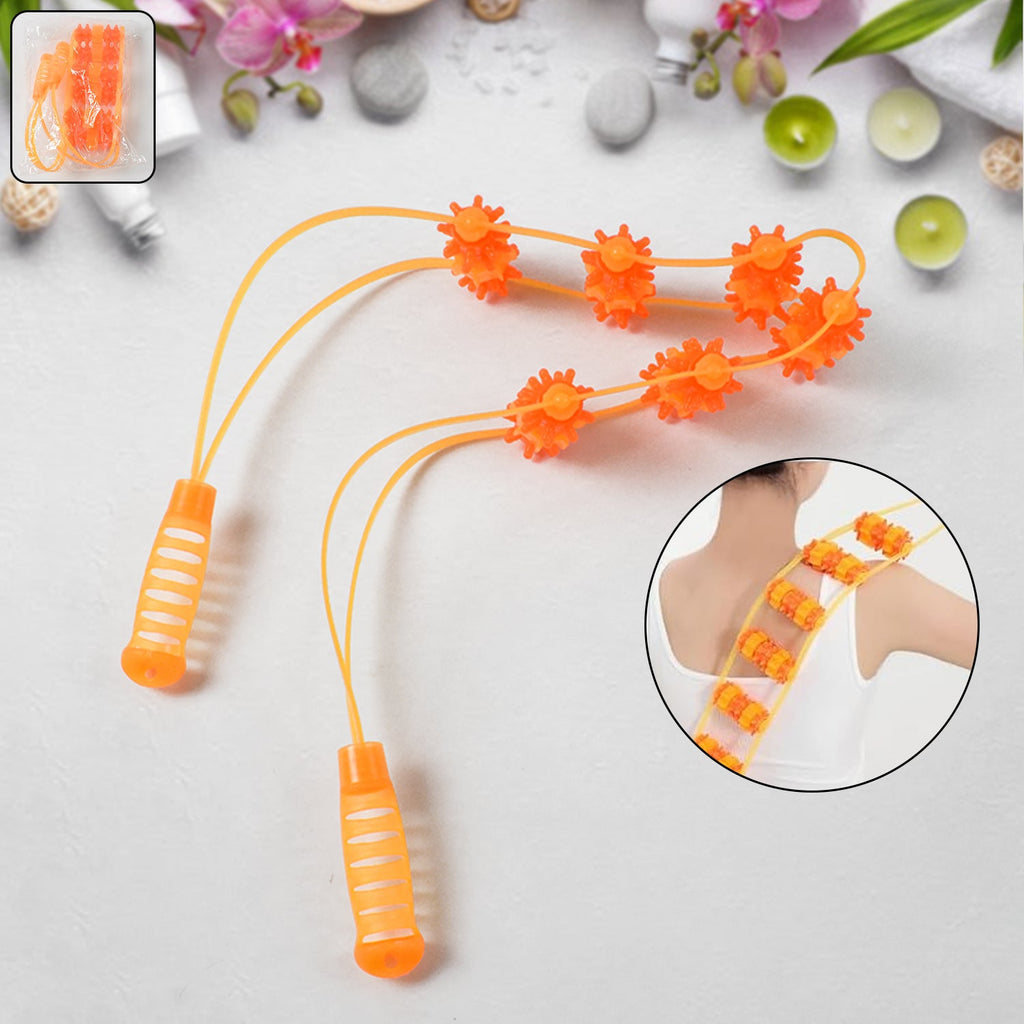 Back Massage Roller Rope Ð Portable Pain Relief & Muscle Relaxation