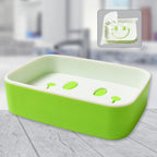 Portable Travel Soap Dish Box – Cute Smiley Face & Draining Design