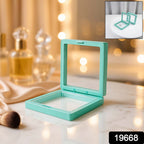 Transparent Jewellery Display Box – Elegant 3D Floating Organizer