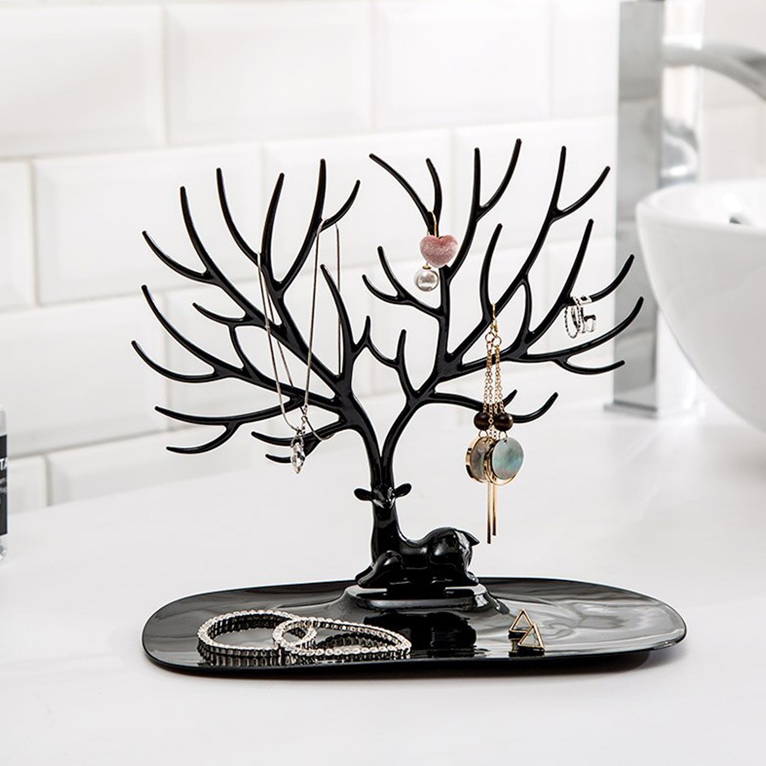 Elegant Jewellery Tree for Earrings, Rings & Necklaces