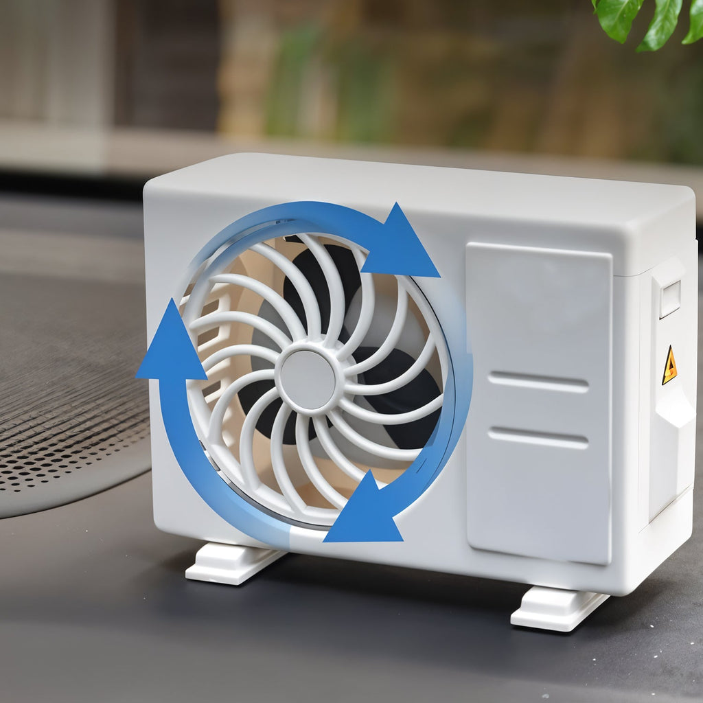 Solar-Powered Car Air Freshener – Built-in Perfume Diffuser