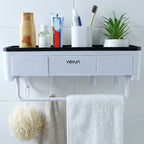 Bathroom Storage Rack – Wall Mounted Multifunctional Organizer