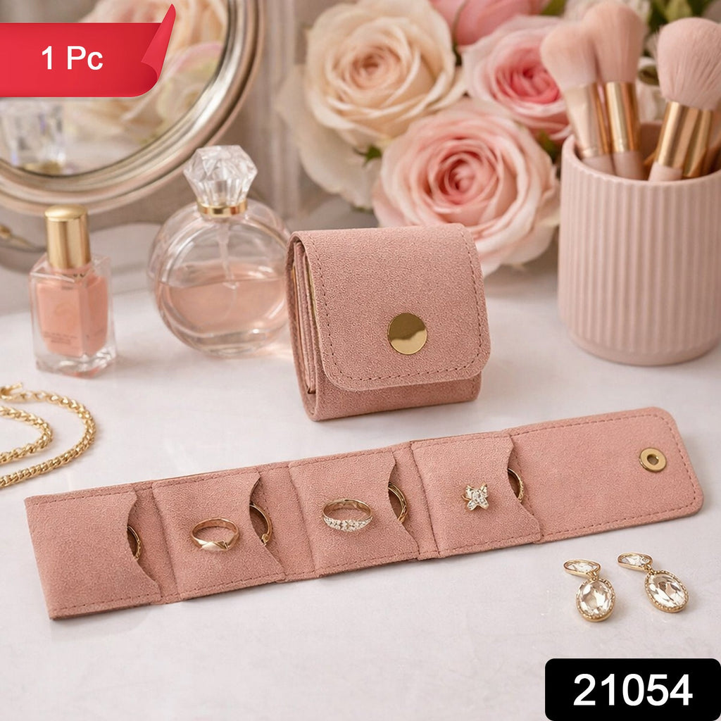 Jewellery Storage Pouch – Compact Foldable Travel Organizer