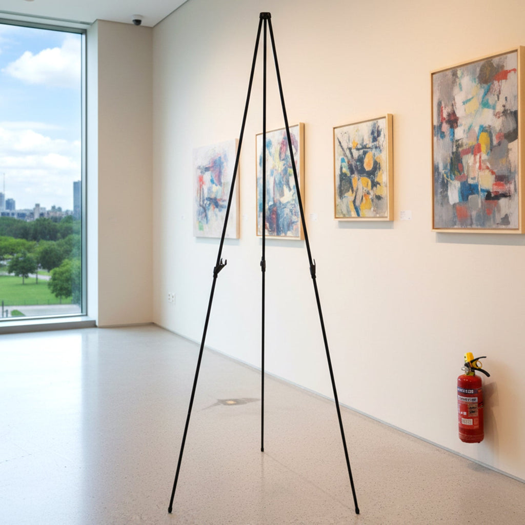 Adjustable Metal Tripod Easel Stand – 66 Inch Foldable Art Display