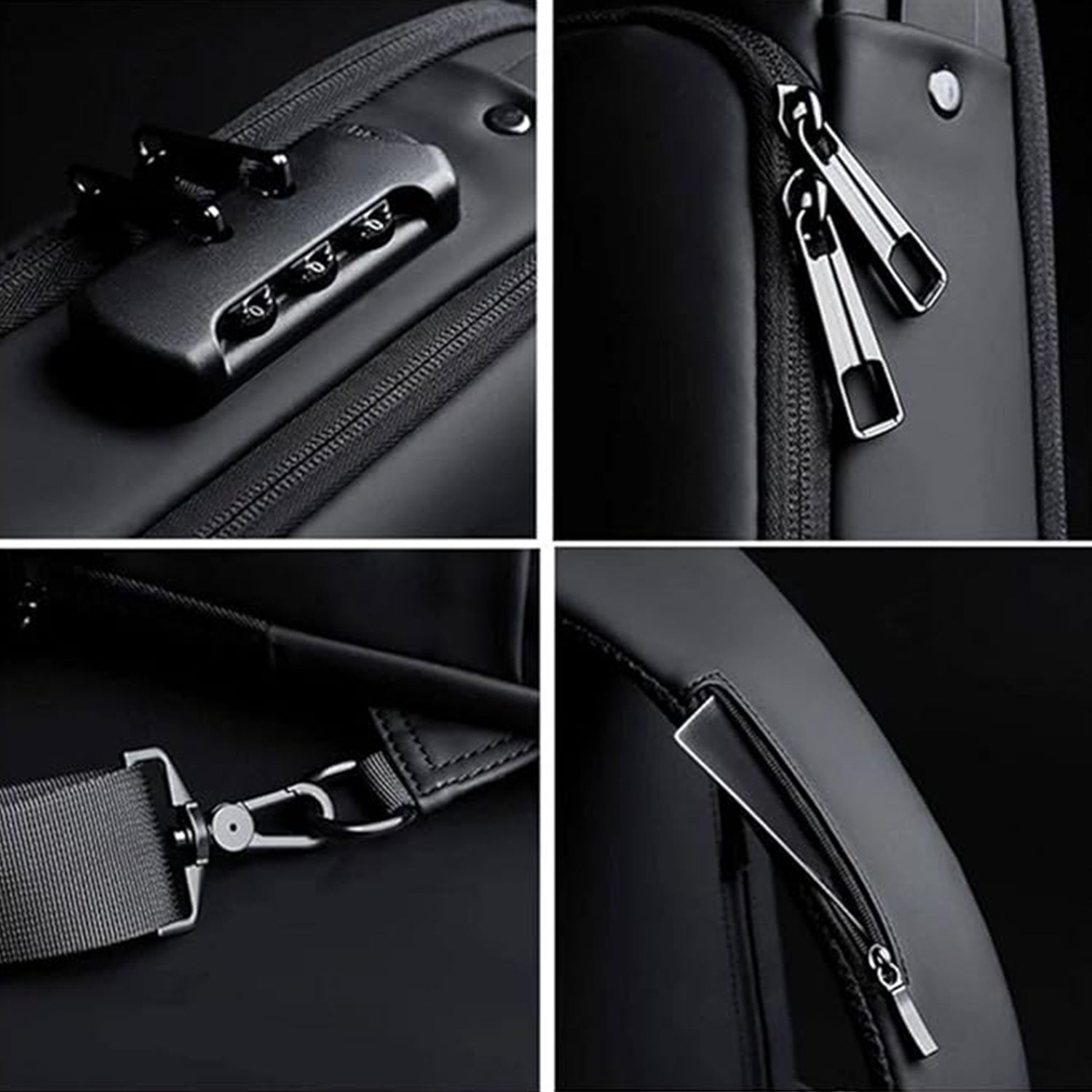 Anti-Theft Crossbody Sling Bag – Secure USB Charging Port