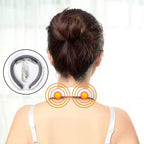 Cordless EMS Neck & Back Massager – Heat Therapy for Daily Muscle Relaxation