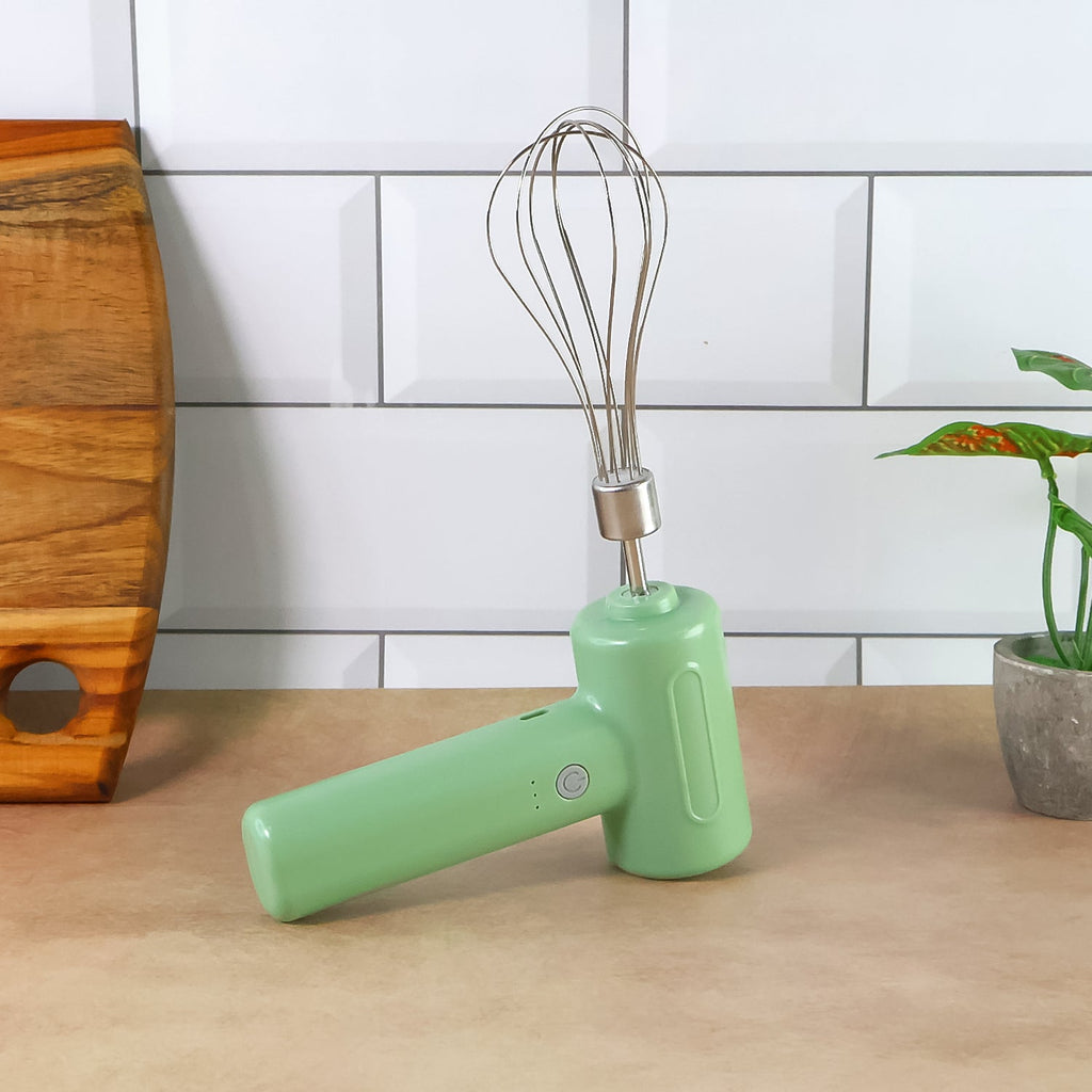 Cordless Electric Whisk – Rechargeable Handheld Mixer for Baking