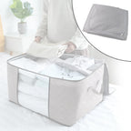 Storage Box with Lid with Window – Durable & Moisture-Proof Organizer