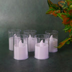 LED Votive Candles – Flameless, Safe & Smokeless Set of 6