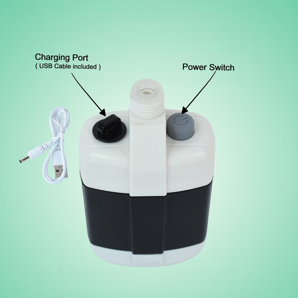Portable Outdoor Shower Kit – USB Rechargeable Pump for Camping Comfort