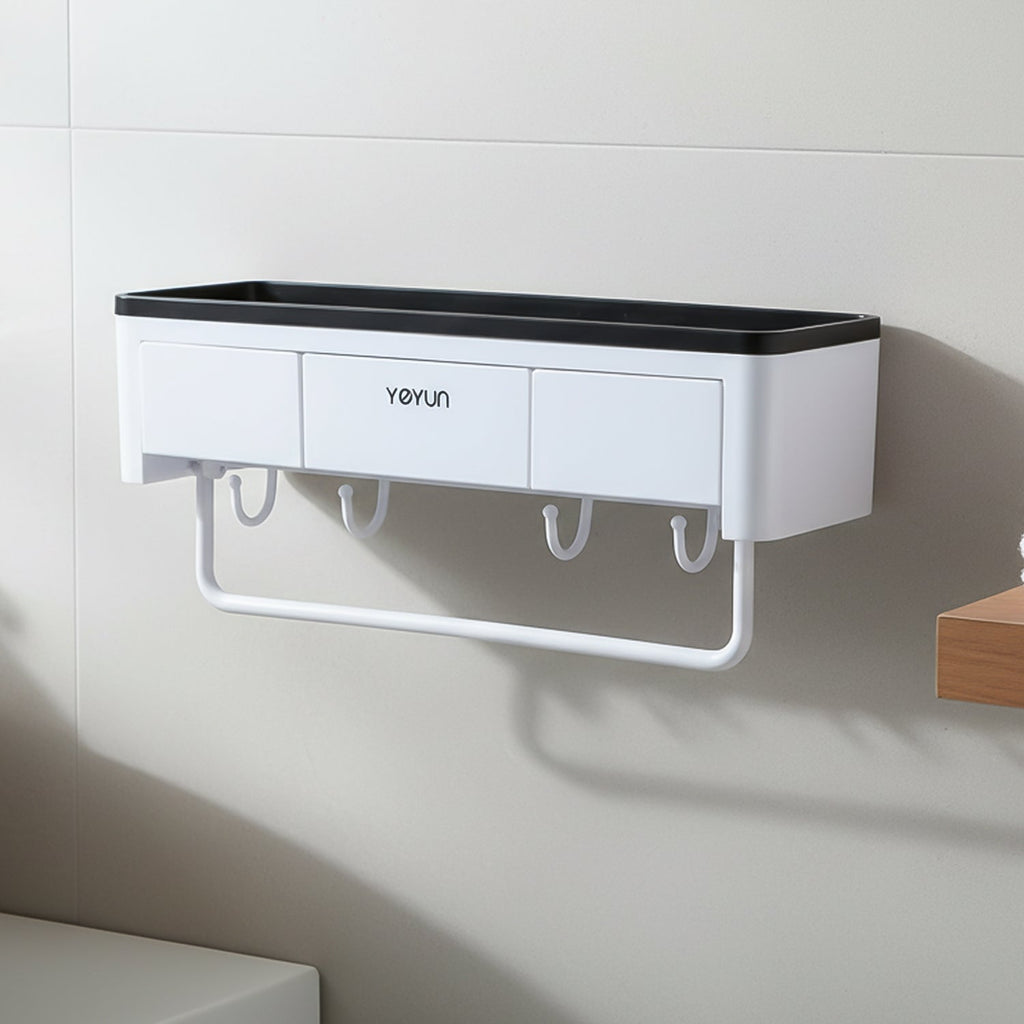 Bathroom Storage Rack – Wall Mounted Multifunctional Organizer