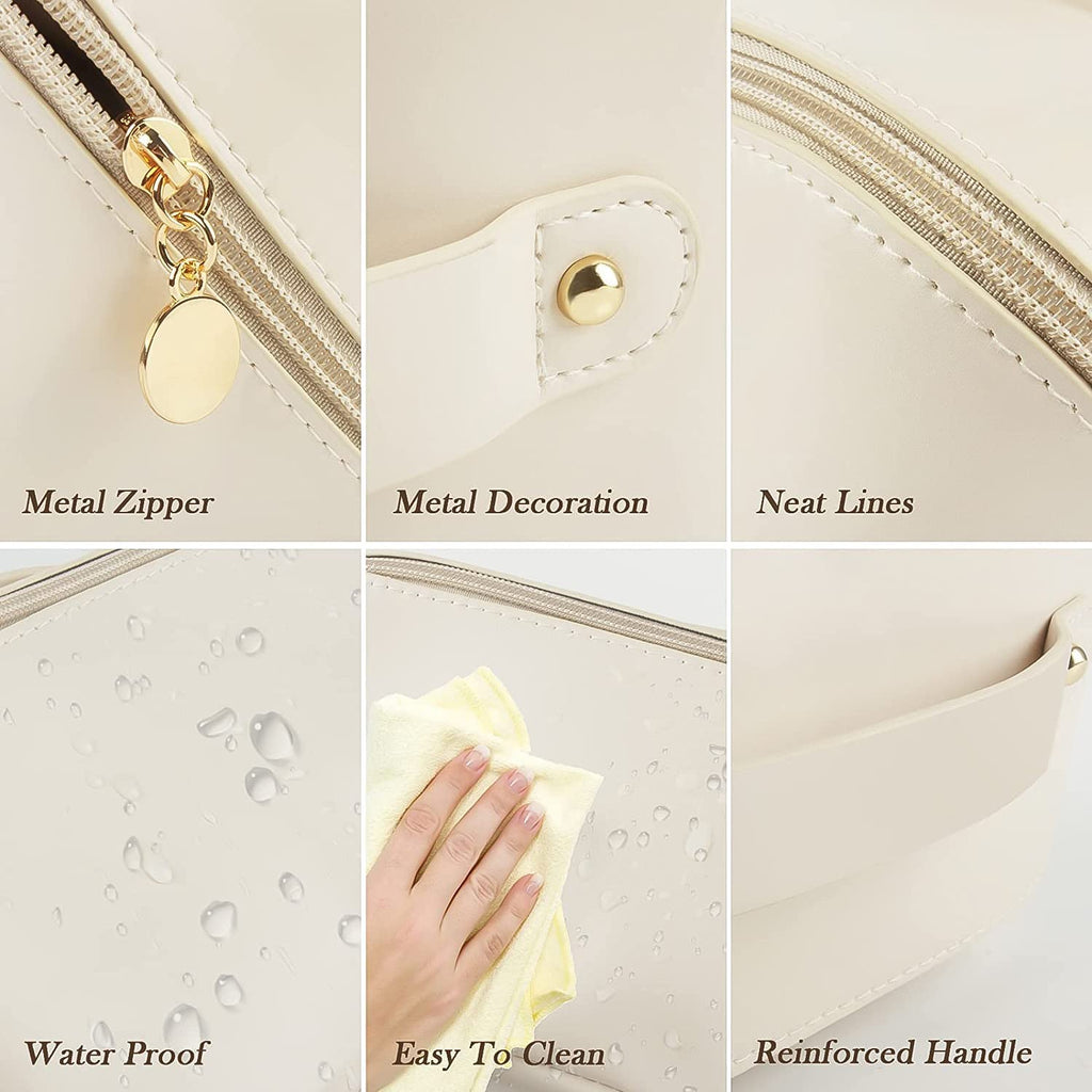 Travel Makeup Organizer – Waterproof Compact Cosmetic Pouch