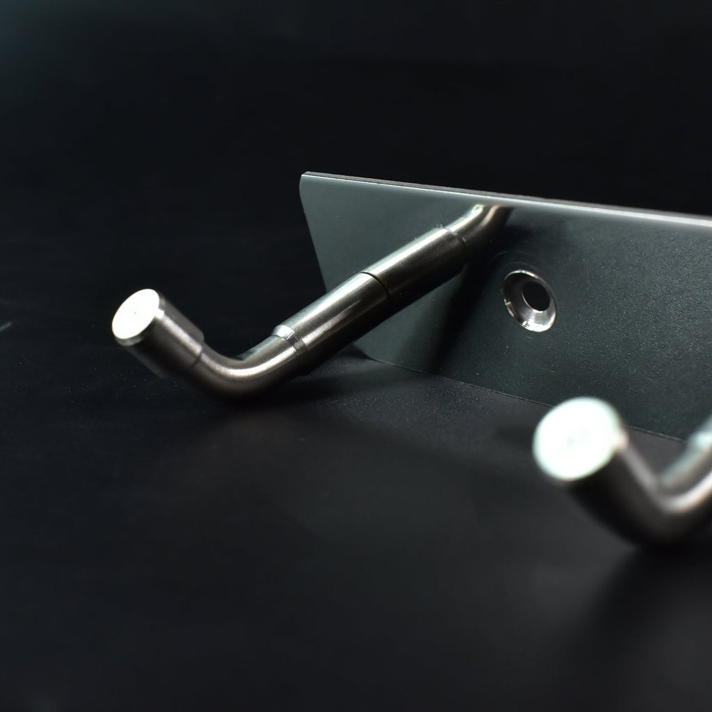 Stainless Steel Coat Hook Rack – 4 Heavy Duty Hooks for Home