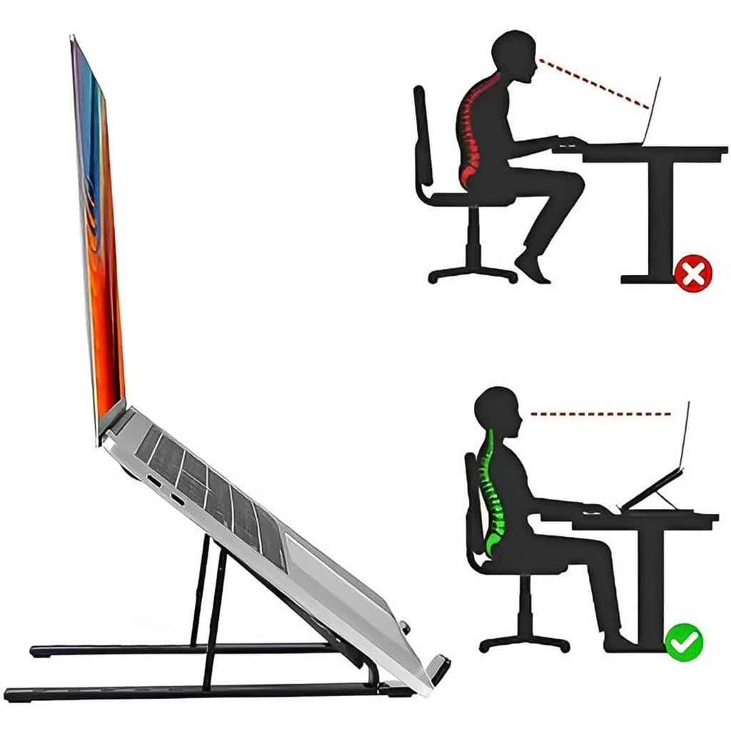 Foldable Ergonomic Laptop Stand