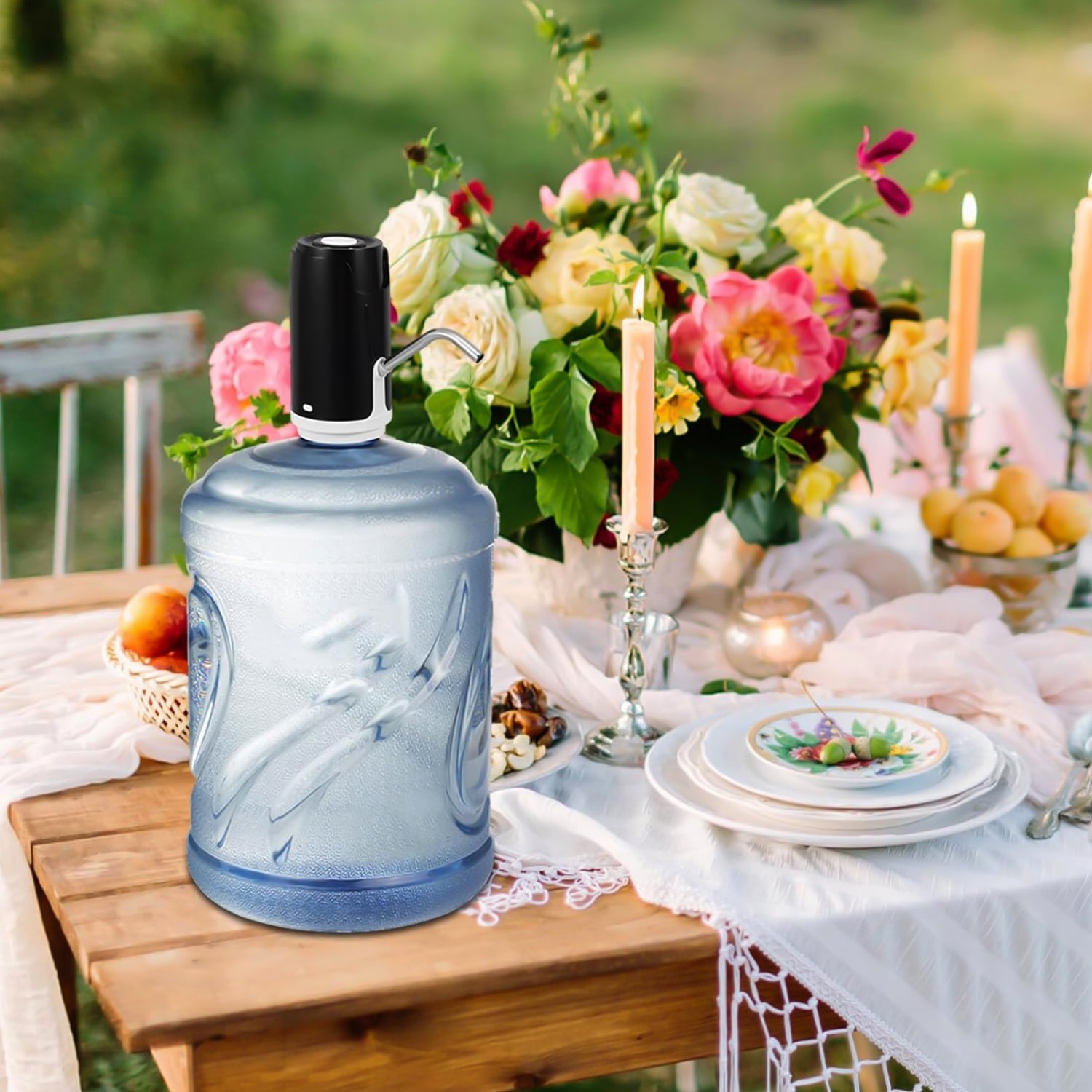 Automatic Water Dispenser Pump – Rechargeable One-Touch Electric