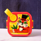 Kids Stainless Steel Lunch Box – Leakproof Tiger Design