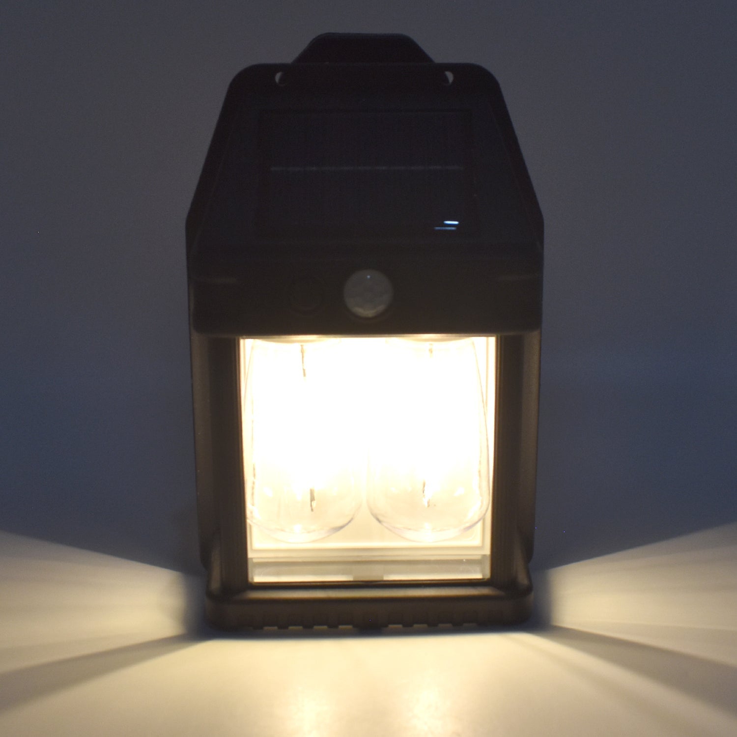 18W Solar Wall Double Light – Motion Sensor & Dual Modes
