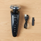 Rechargeable Electric Rotary Shaver – Precise 3D Floating Head
