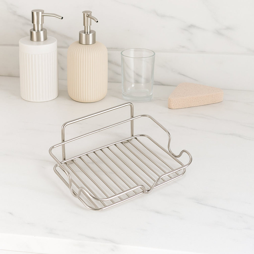 Stainless Steel Soap Holder – Fast Drain & Rust Resistant