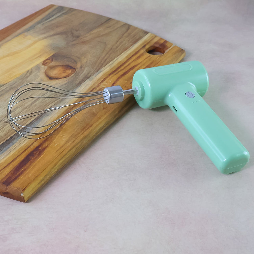 Cordless Electric Whisk – Rechargeable Handheld Mixer for Baking