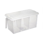 Refrigerator Organizer Box – 3 Compartments, Airtight | Lunchie Bunchie