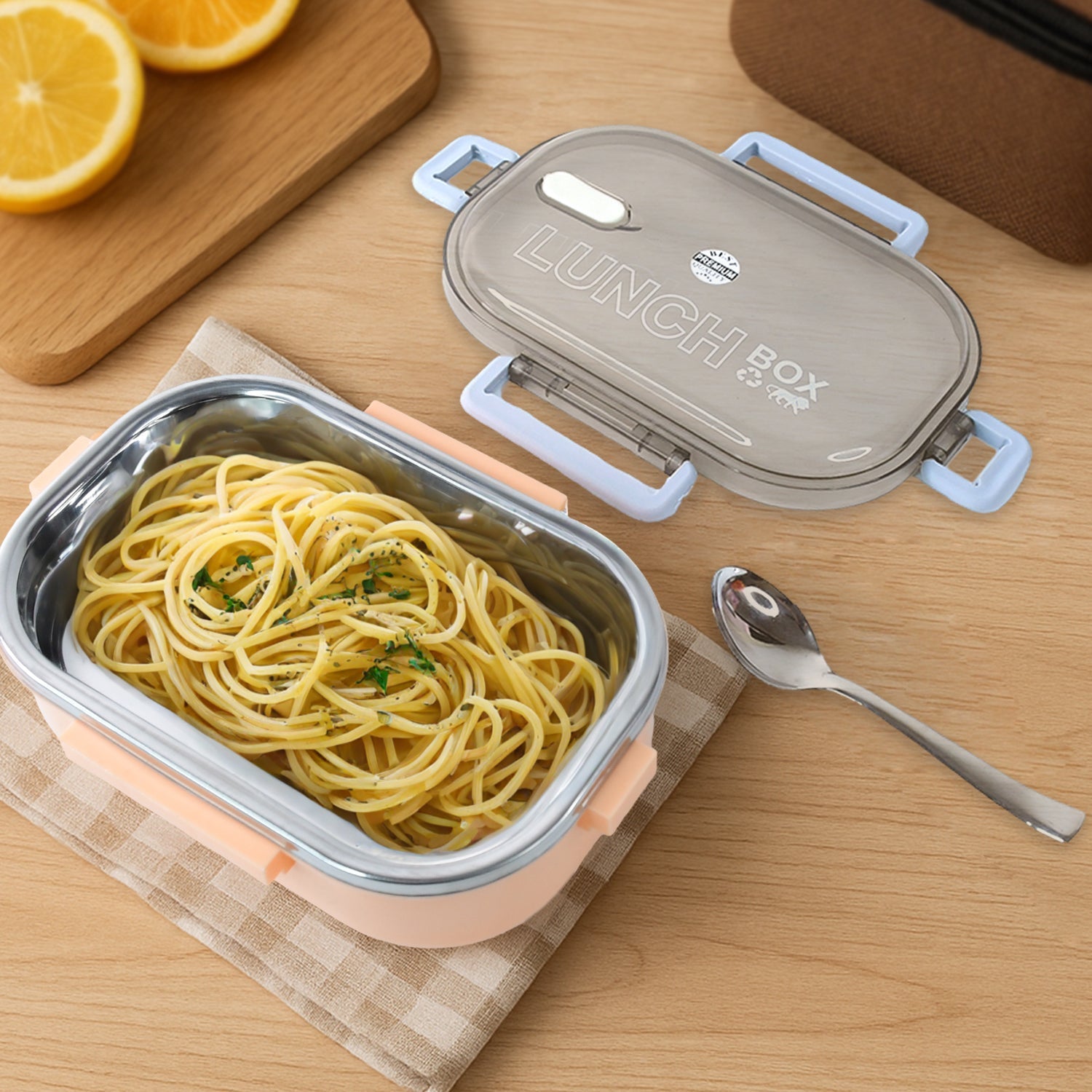 Leak-Proof Stainless Steel Lunch Box – Premium & Airtight
