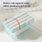 Soap Dispenser – 2-in-1 Portable Foaming with Roller | VelvetBubbles