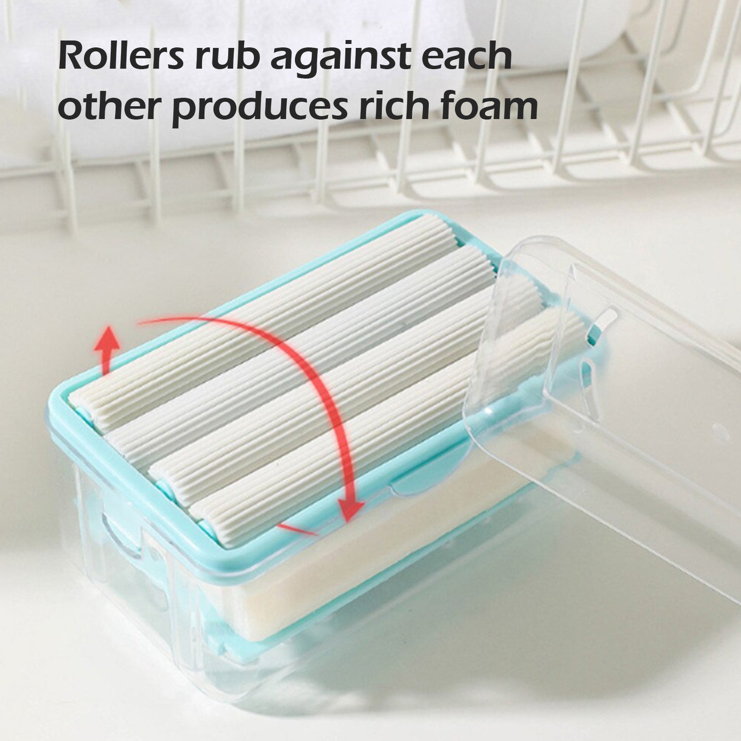 Soap Dispenser – 2-in-1 Portable Foaming with Roller | VelvetBubbles