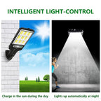 Solar LED Street Light – High Power with Motion Sensor & Remote Control