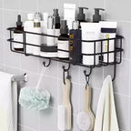 Shower Shelf Rack – Lightweight 3-in-1 Iron Organizer