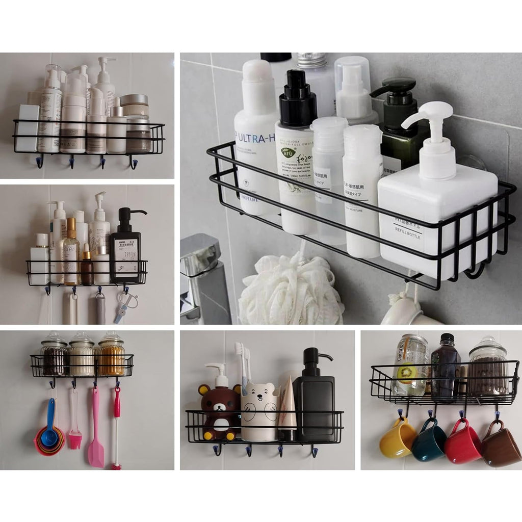 Shower Shelf Rack – Lightweight 3-in-1 Iron Organizer