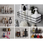 Shower Shelf Rack – Lightweight 3-in-1 Iron Organizer