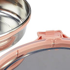 Stainless Steel Lunch Box Set – Leakproof & Durable 2-Piece
