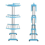 Clothes Drying Stand – Stainless Steel Foldable with Wheels | Storenzo