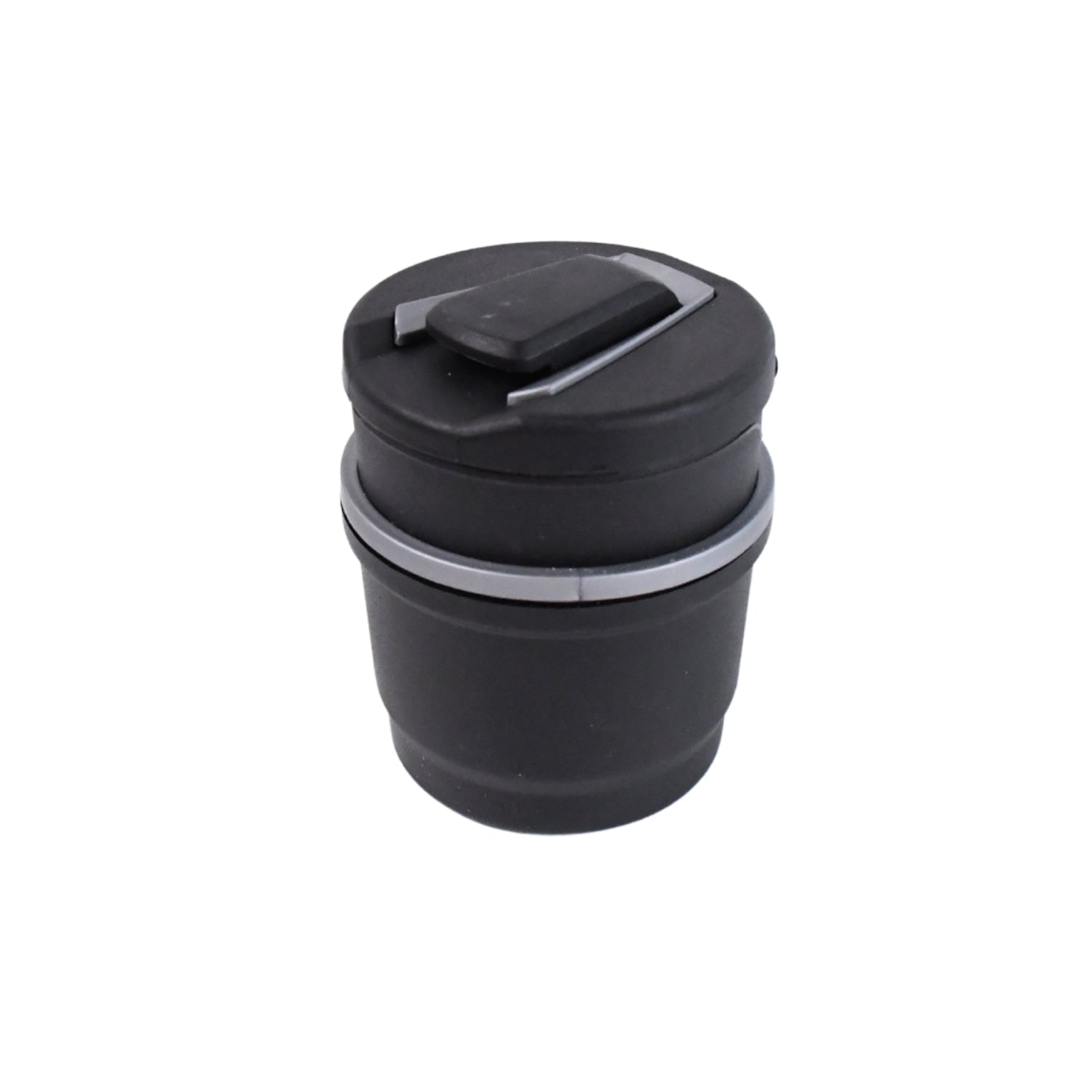 Portable Car Ashtray with Lid and Blue LED Light – Smokeless & Odour-Free