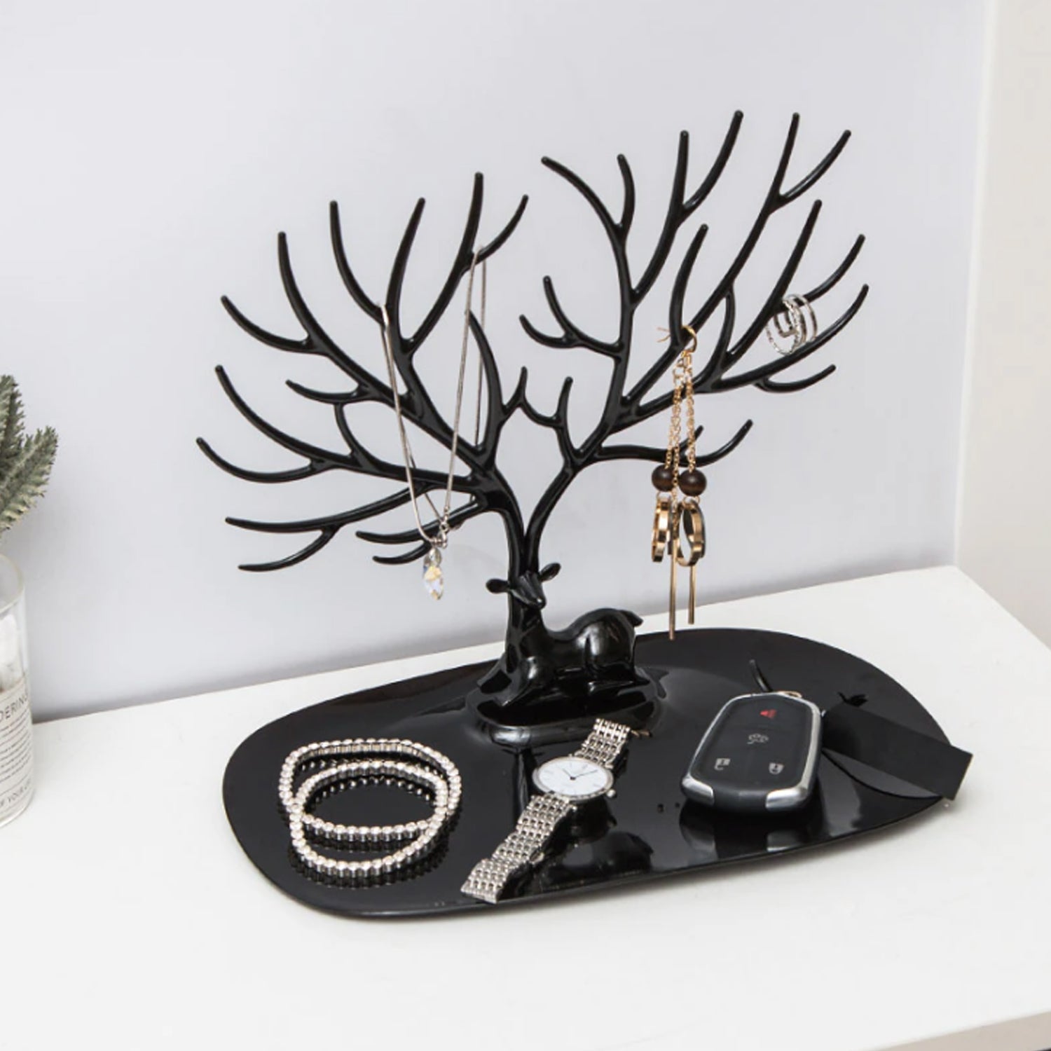 Elegant Jewellery Tree for Earrings, Rings & Necklaces