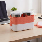Electric Heated Lunch Box – Leakproof Stainless Steel Meal Warmer