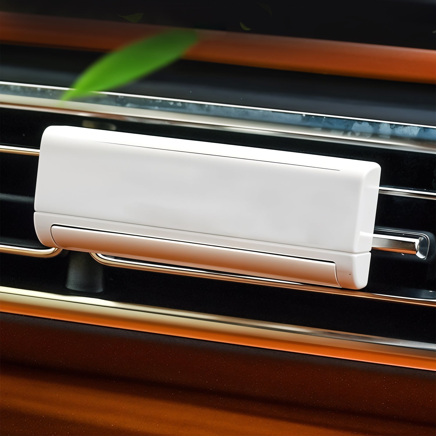 Solar-Powered Car Air Freshener – Built-in Perfume Diffuser