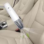 Mini Handheld Vacuum Cleaner – Cordless Rechargeable with 5 Nozzles