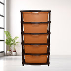 Plastic Home Storage Organizer – 5-Layer Large Modular Drawer
