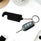 Plastic Keychain Mobile Stand – 2 in 1 Multicolor Phone Holder Set