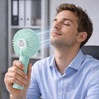 Portable Handheld Fan – Lightweight & Rechargeable Cooling | Storenzo