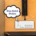 Smart Switch Icon Stickers – Pack of 10 Sheets with Appliance Icons