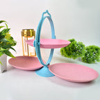 Foldable Fruit Plate Ð Space-Saving Multi-Use Kitchen Organizer