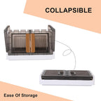 Plastic Folding Wardrobe Organizer – Portable Storage with Wheels