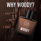 Woody Eau De Parfum – Long-Lasting Unisex Premium Fragrance 50 ML