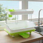 Kitchen Dish Drying Rack – Space-Saving Multi-Tier Design for Organized Countertops