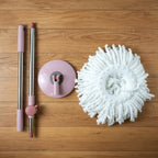 Turbo Spin Mop Pipe Set – Durable 130 cm Replacement Handle
