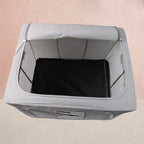 Storage Box with Lid with Window – Durable & Moisture-Proof Organizer